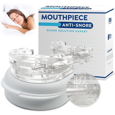 Tandreguleringsbeskyttelse, snorkeskinne og snorkebeskyttelse til tænder