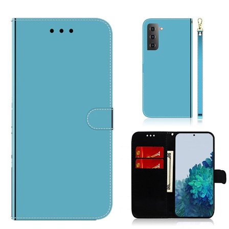 Mirror Samsung Galaxy S21 fodral - Blå