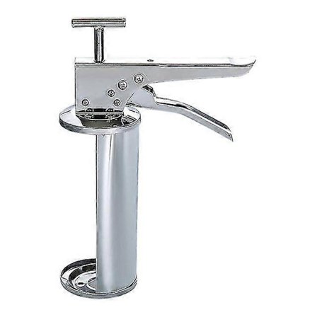 Burger Sauce Pistol i rustfrit stål, salatdressing dispenser 10g 20g, hamburger syltetøjsfylder, flaske squeezer, burger butiksudstyr