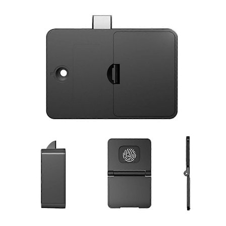 Nøglefri Skjult Elektrisk Skabsskuffe Lås Børnesikker Ingen Boring Sikkerheds Elektrisk Dørlås til Hjemmet