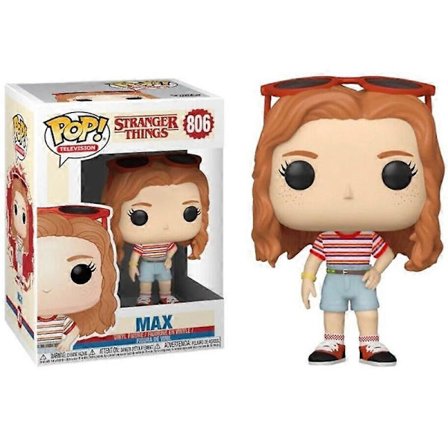 2025 Nyhet FUNKO POP!!! Mike #423 #428 Demogorgon SE Max #806 Actionfigur PVC Modell Samlarleksaker för Barn Presenter