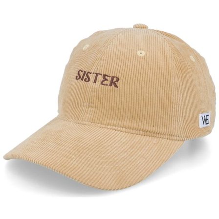 Wei - Beige unconstructed Keps - Sister Manchester Beige Soft Mom Cap @ Hatstore