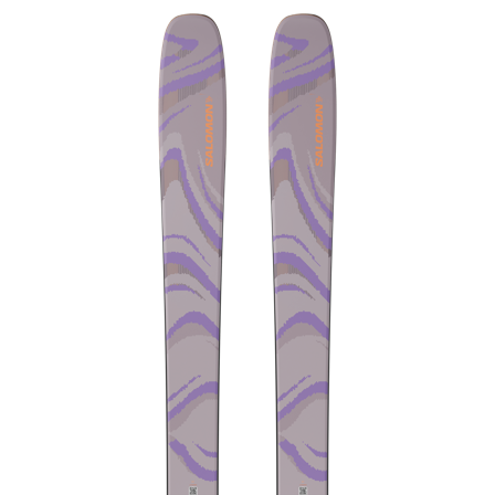 Salomon - Alpine ski Alpine ski N Qst 106 Nirvana - Nirvana / Ultra Violet