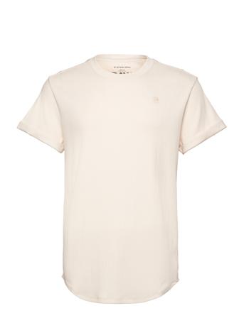 Lash R T S\S T-shirts Short-sleeved Creme G-Star RAW*Betinget Tilbud