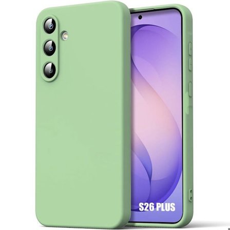 Siliconfodral - BOOLING - för Samsung Galaxy S26 Plus - Ultra Slim Flexibel Skydd - Grön