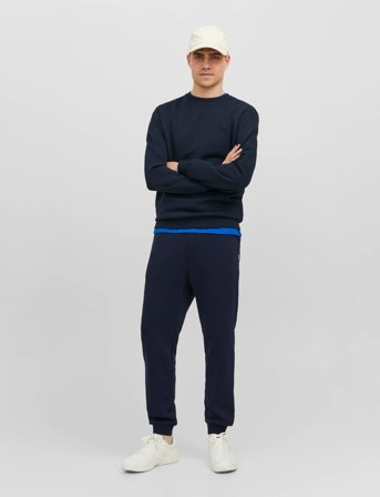 Jack & Jones Jpstgordon Bradley Sweat Pant Noos - Navy - XXL