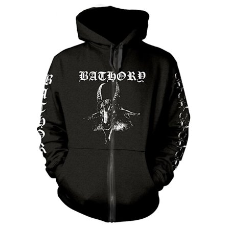 Bathory Unisex Vuxen Get Full Zip Hoodie XXL Svart
