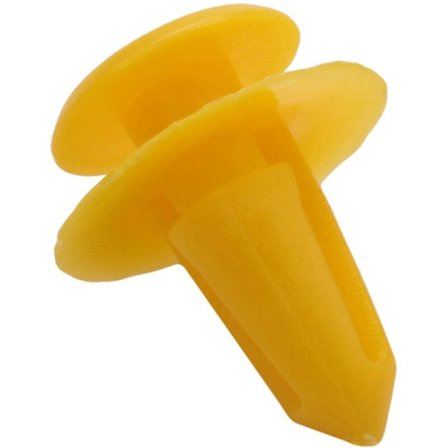 10X Sisäverhoilun Muovipaneelin Kiinnikkeet 10mm Ovipaneeleille Keltainen