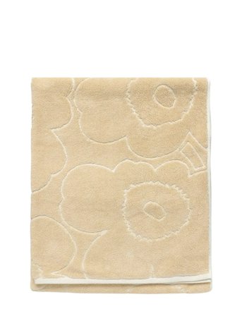 Marimekko Home Piirto Unikko Bath Towel - Beige - 70X150CM