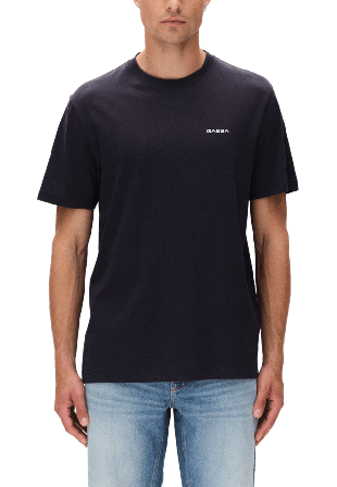 GABBA Dune Logo SS GOTS T-shirt S/S T-shirts Herr Blå XXL