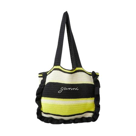 Ganni, Tote Bags Czarny, Kobieta, Rozmiar: ONE Size