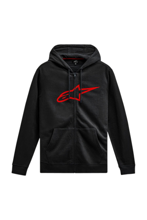 Hanorac Cu Fermoar Alpinestars Ageless V3 negru/roșu M