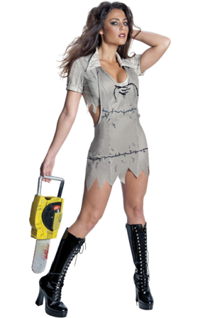 Miss Leatherface Maskeraddräkt S - Partyninja.se