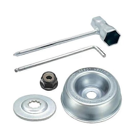 5-delt sæt til STIHL STIHL FS120 130 130R 200 250 55 arbejdshoved reparationssæt beskyttelsesdæksel klinge