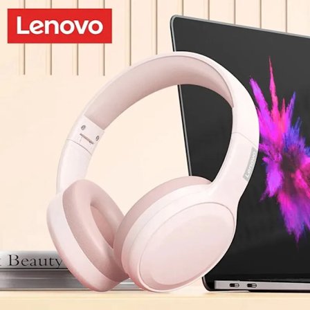 Choice Lenovo TH30 Trådlösa Hörlurar Bluetooth 5.3 Hörlurar Vikbart Gaming Headset Sporthörlurar med Mikrofon Musik Öronproppar