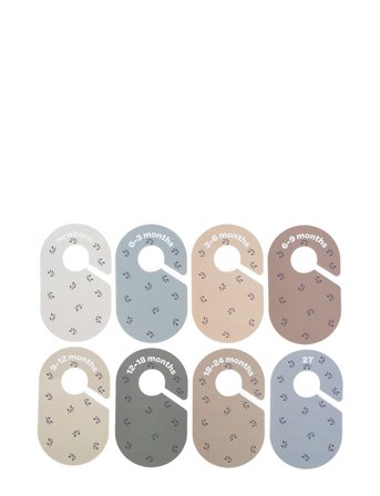 3 Sprouts | 3 Sprouts Closet Dividers (8 Pieces), Blueberry | 16.51X9.91X2CM