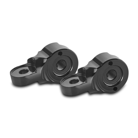 Rizoma Mirror Mounting Kit Black - BMW R nineT Racer 2017-2020