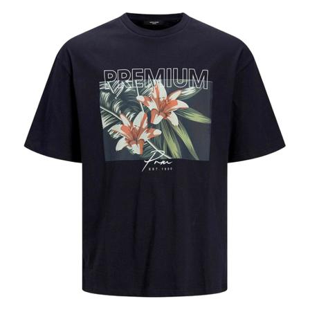 Jack & Jones Casual T -Shirt 12203717 Blå, Herre T-shirts