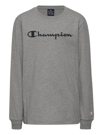 Long Sleeve T-Shirt Sweat-shirt Tröja Grå Champion