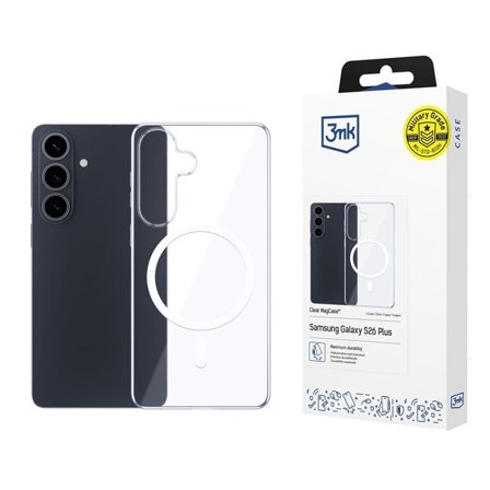 3mk Klar MagCase for Samsung Galaxy S26+ - gjennomsiktig