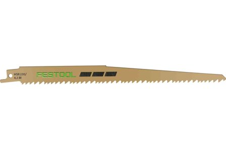 Festool HSR 230/4,3 Tigersågblad 4,3 mm 230 mm, Maskintillbehör & förbrukning