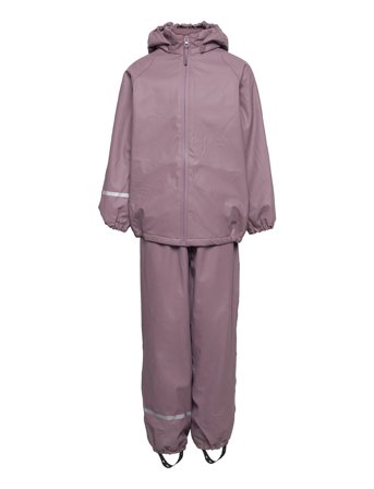 CeLaVi Rainwear Set Lining -Pu - Grey - 80