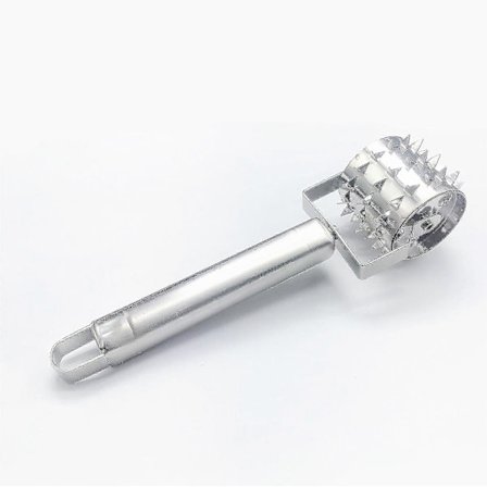 Rustfrit Stål Hammer Kødkværn Kødkødsmaskine Rulle Oksekød Steak Kylling Hammer Køkkenredskab 1stk