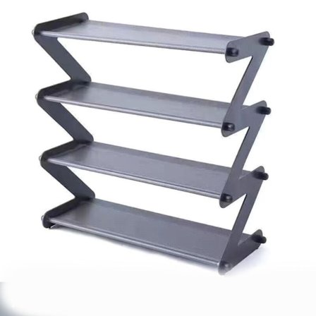 Skostativ Sko Organizer MØRKE GRÅ