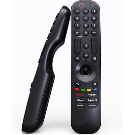 Sopii MR21GA-korvaavalle IR-kaukosäätimelle LG Magic 2021 -malleille ilman osoitinta ja äänitoimintoa
