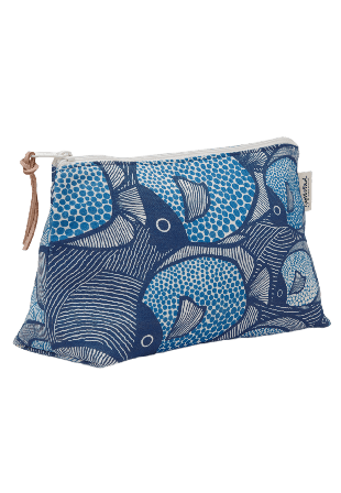 Gyllstad Necessär Fiskar, Large Necessärer Blå