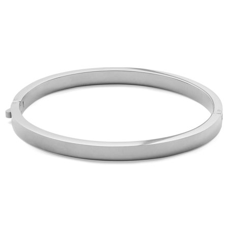 Arie Silver-tone Bangle Bracelet for Men - Cuff bracelets