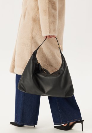 Liffner - Pillow Hobo - Black