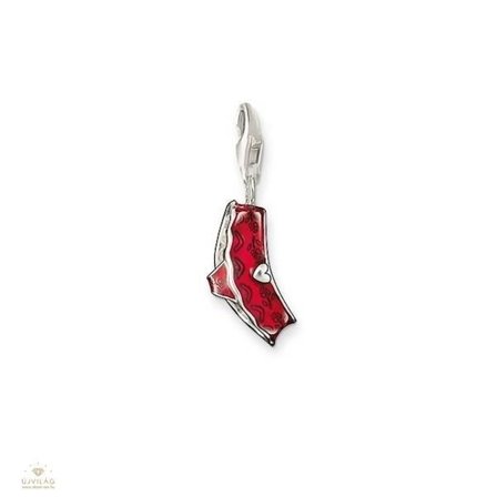 Charm - Thomas Sabo - 0632-007-10 - Silver - Red - Kvinna