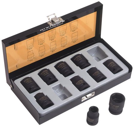 Ironside 116047 Krafthylssats 13 delar, 1/2", Skruva