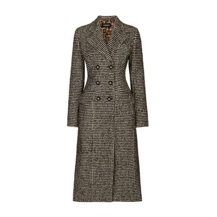 Dolce & Gabbana, Coat Zwart, Dames, Maat:S