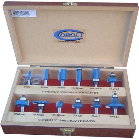 Cobolt 710 Fresesett, Maskintilbehør & forbruk