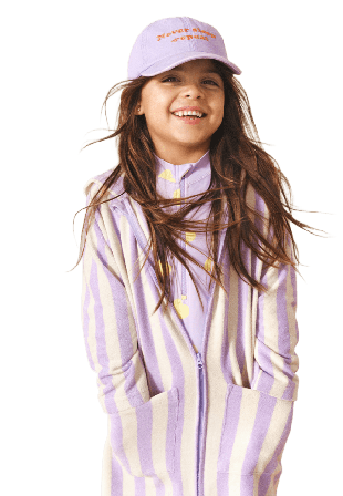 RIKIKI Badrock i frotté TINTIN Morgonrockar Lila 98/104