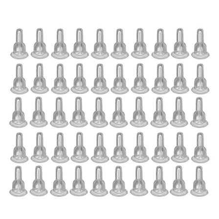 Korvakorun taustat Silikonikumi 50x Korvan turvatyynyt Vaihto kalakoukulle