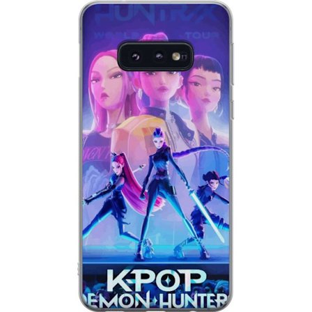 Kompatibel Mobilcover til Samsung Galaxy S10e Trendy KPop Demon Hunters dukke figur