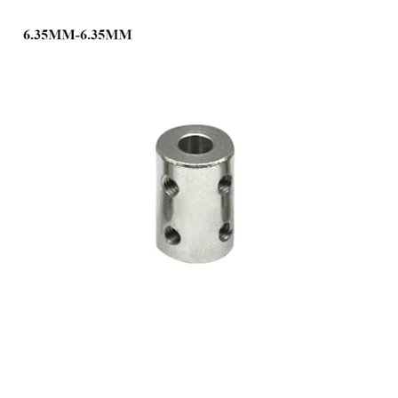 Teräksinen jäykkä akselikytkin 6,35-6,35 mm