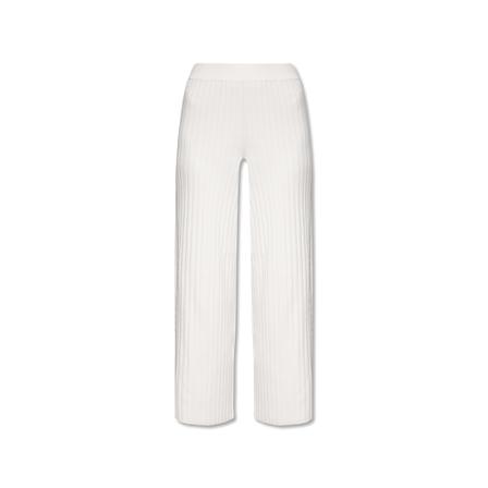 Proenza Schouler Ribbed cullotes Gul, Dame Bukser