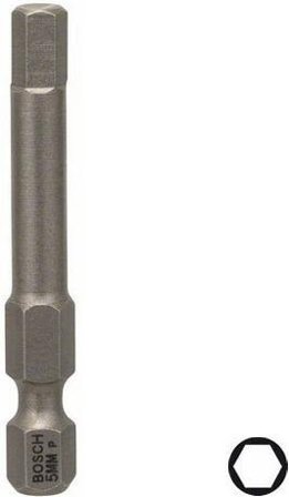 Bosch HEX Skruvbits HEX5 3-pack 49mm, Maskintillbehör & förbrukning