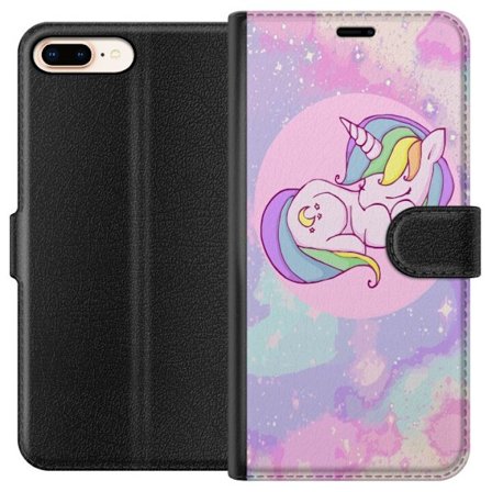 Kompatibelt Plånboksfodral till Apple Apple iPhone 8 Plus UNICORN