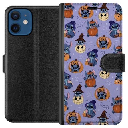 Apple iPhone 12 mini Lommeboketui Stitch halloween
