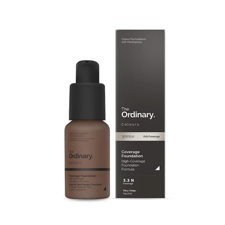 The Ordinary Coverage Foundation 3.3 N Very Deep Neutral, Makeup, Ansigt, Foundation