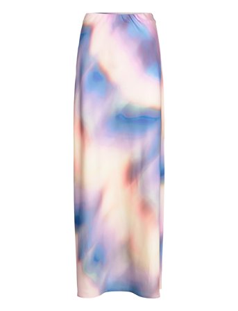 Dante6 | Dante6-Keshin Printed Satin Maxi Skirt | 34