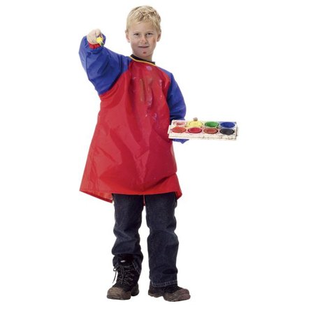 PLAYBOX Förkläde med ärmar, 65 cm - Lyreco - Skola och förskola - Bild och form - Målarförkläden och bordsskydd