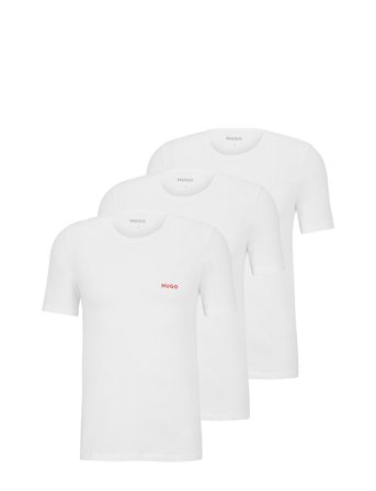 T-Shirt Rn Triplet P White HUGO