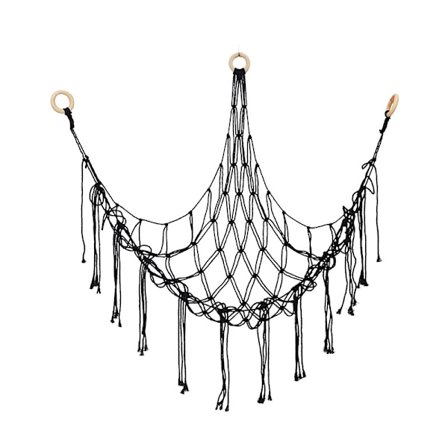 Svart Stoffdyrnett eller Hengekøye, Stoffdyr Hengekøye Oppbevaring