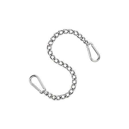 304 Ruostumattomasta teräksestä valmistettu riipputuolin ketju - 66 cm - kahdella karabiinilla - Jopa 350 kg - hiekkasäkille - riipputuolin ja 